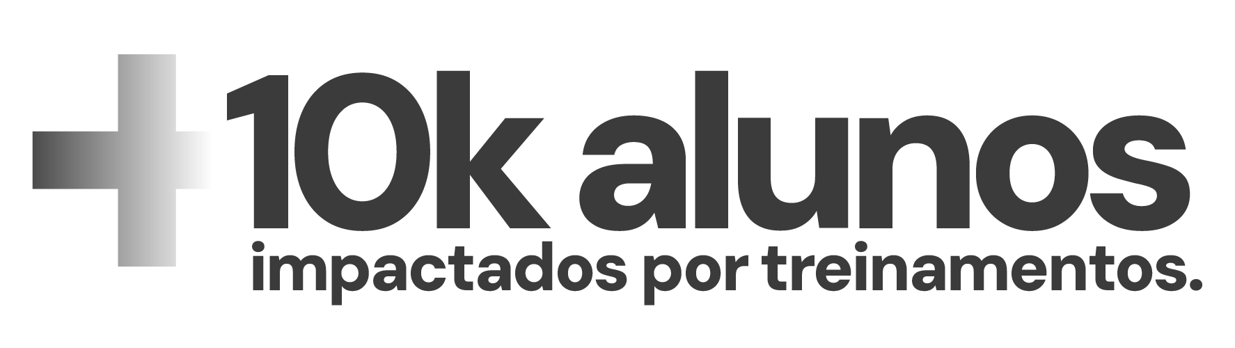 +10k alunos impactados por treinamentos